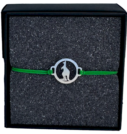 5738-naramek chirurgicka ocel zeleny stahovaci